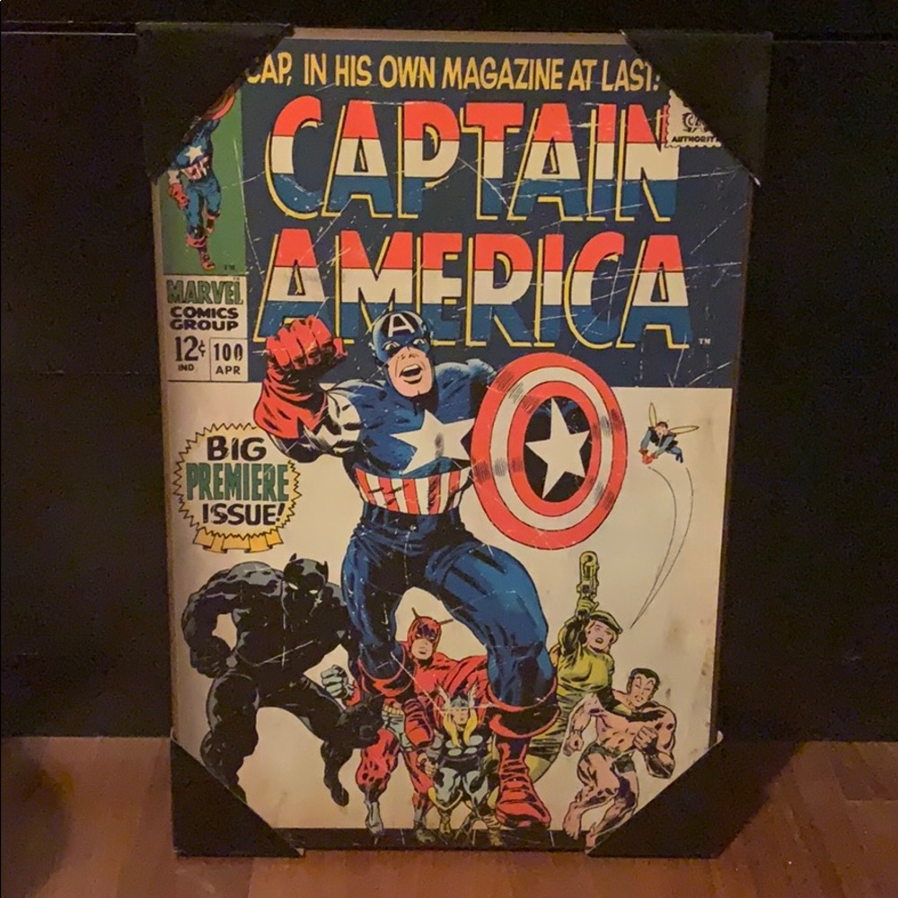 Captain America Wall Hanging